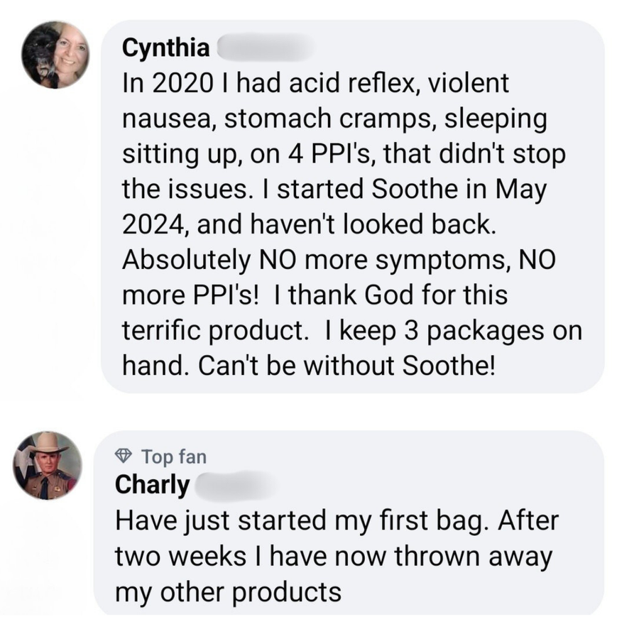 Customer review from social media