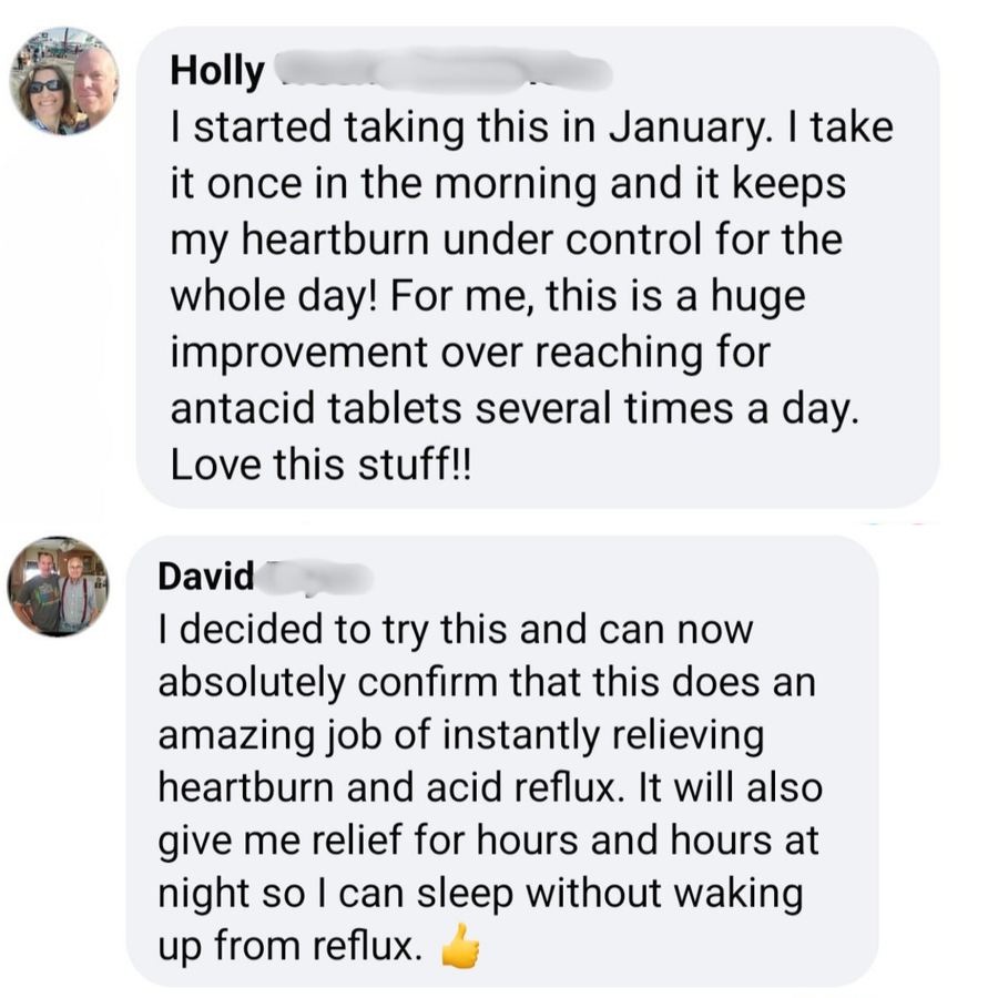 Customer review from social media