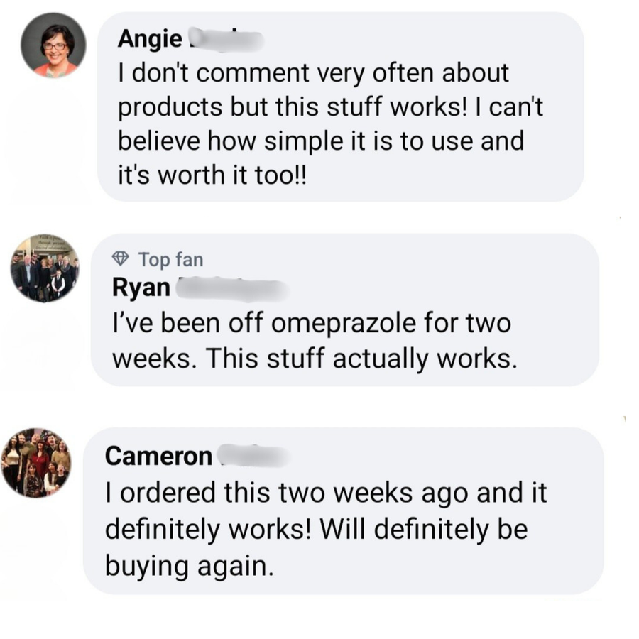 Customer review from social media
