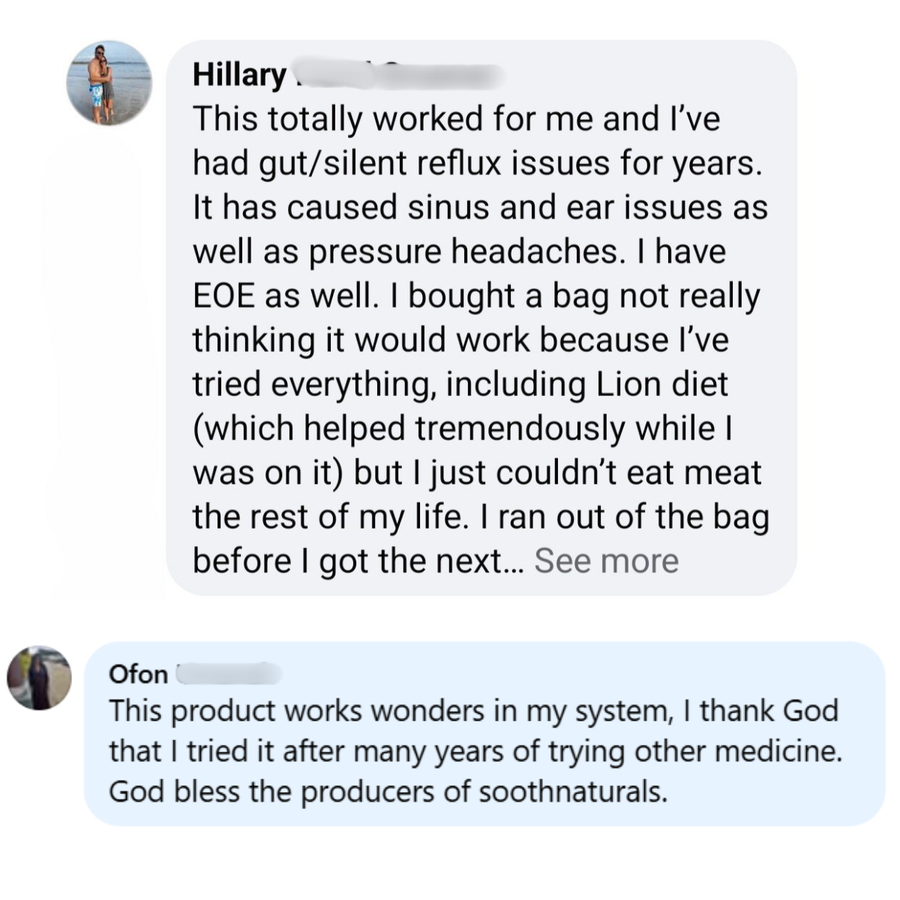Customer review from social media
